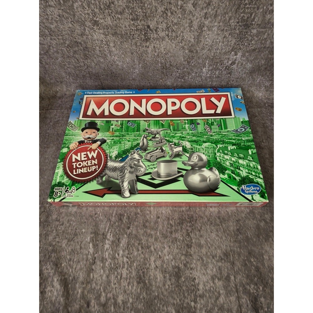 New Sealed 2016 Monopoly New Token Lineup Board Game